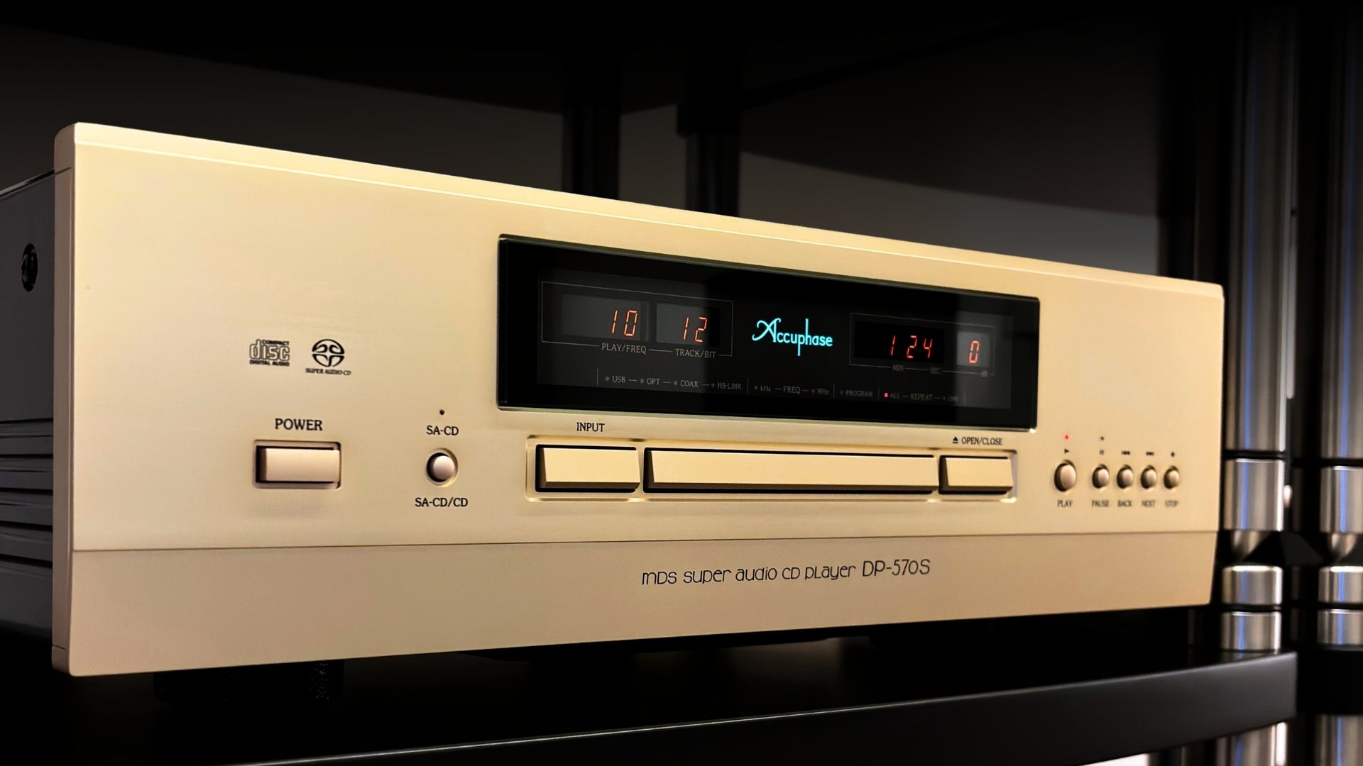 Nieuwe Accuphase DP-570S SACD-speler is binnen bij Poulissen