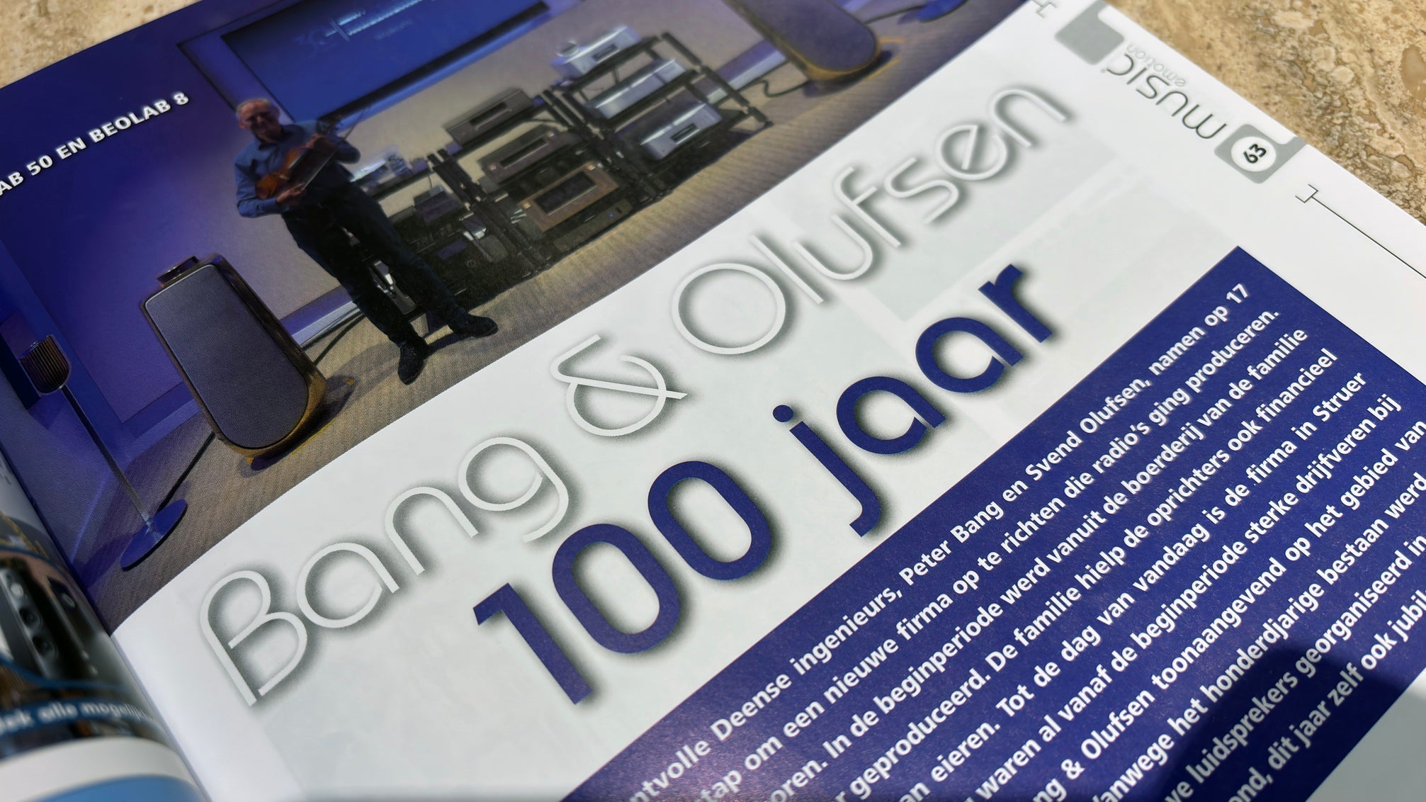 Music Emotion over 100 jaar Bang & Olufsen bij Poulissen