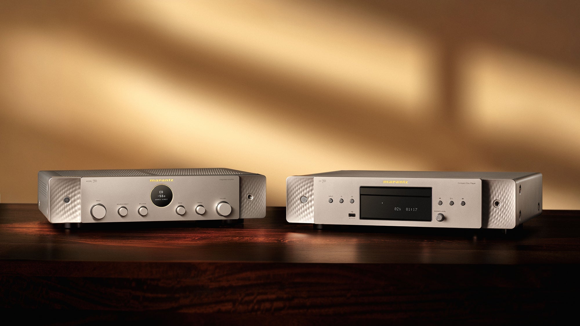 Marantz introduceert de nieuwe MODEL 70 en CD 70