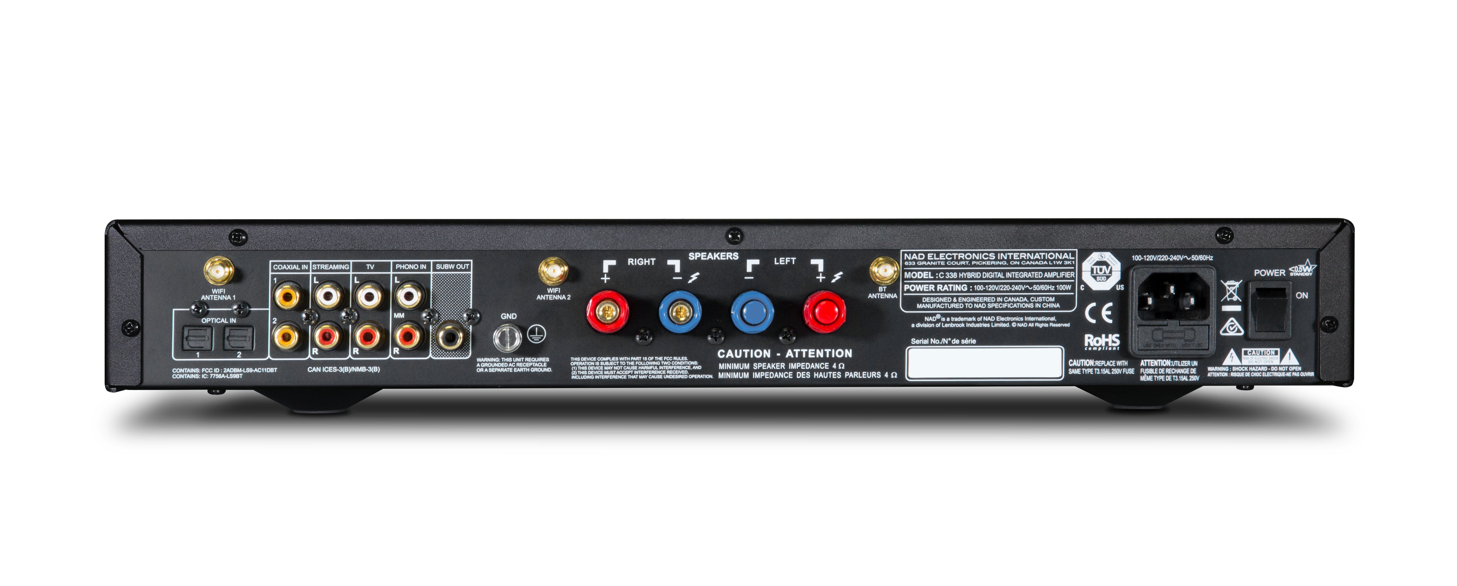 NAD 338 hybrid digital integrated