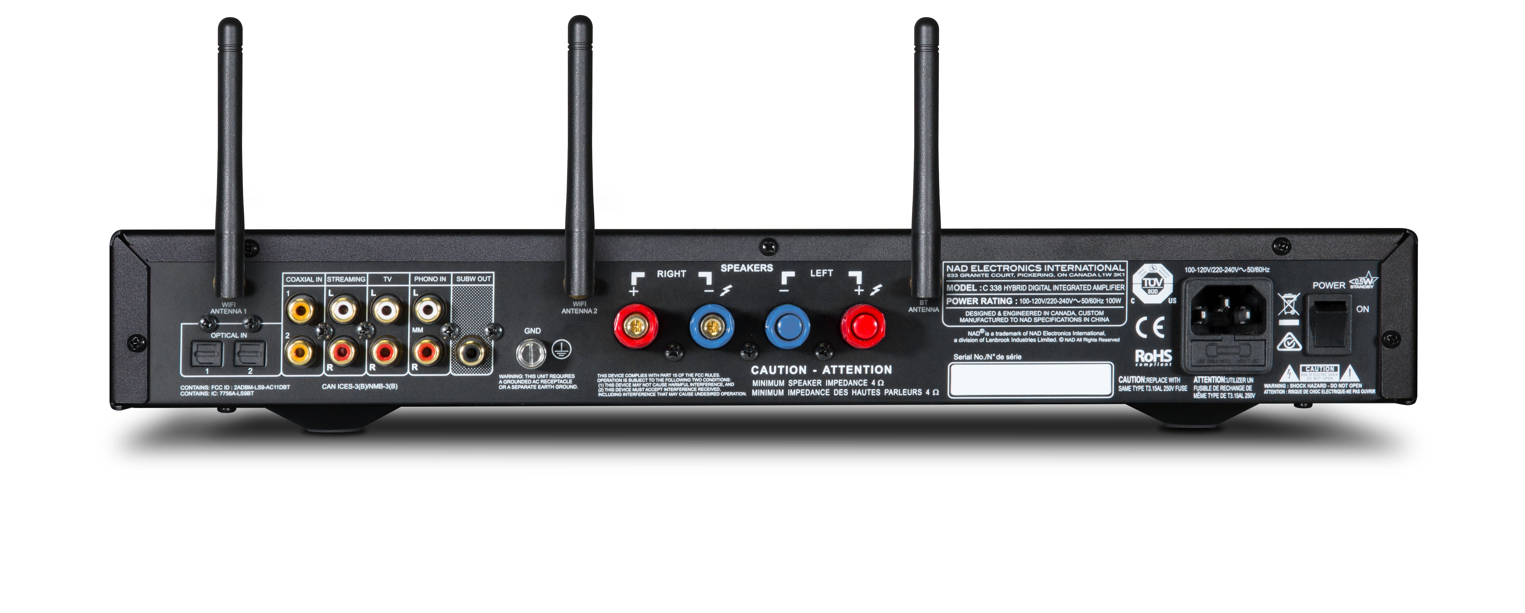 NAD 338 hybrid digital integrated