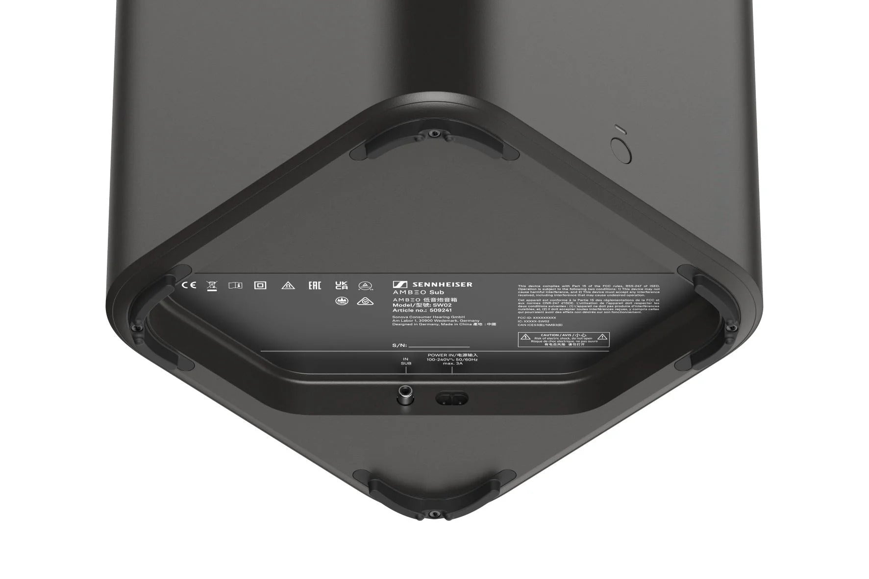 Sennheiser ambeo sub