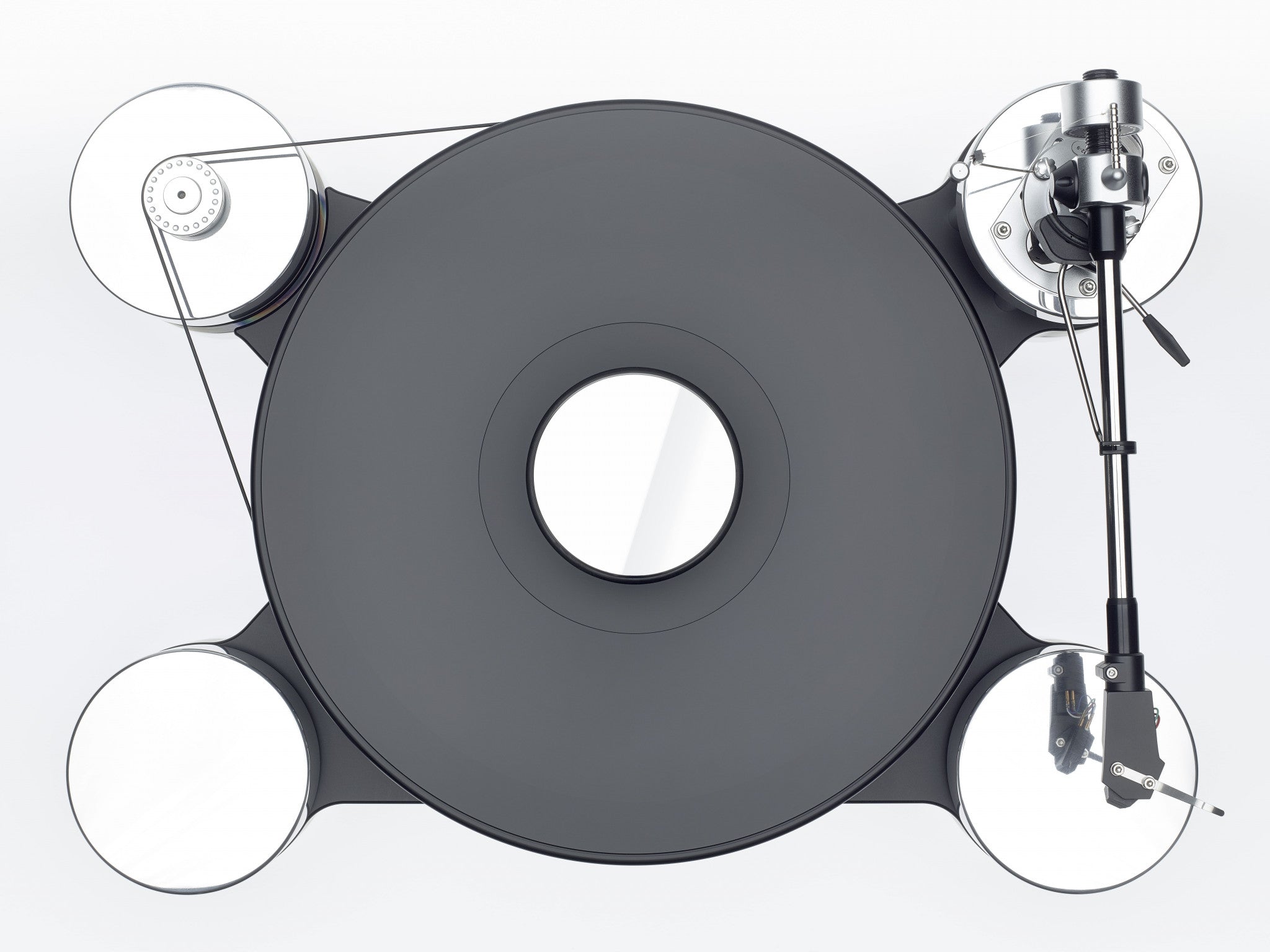 Transrotor dark star silver shadow