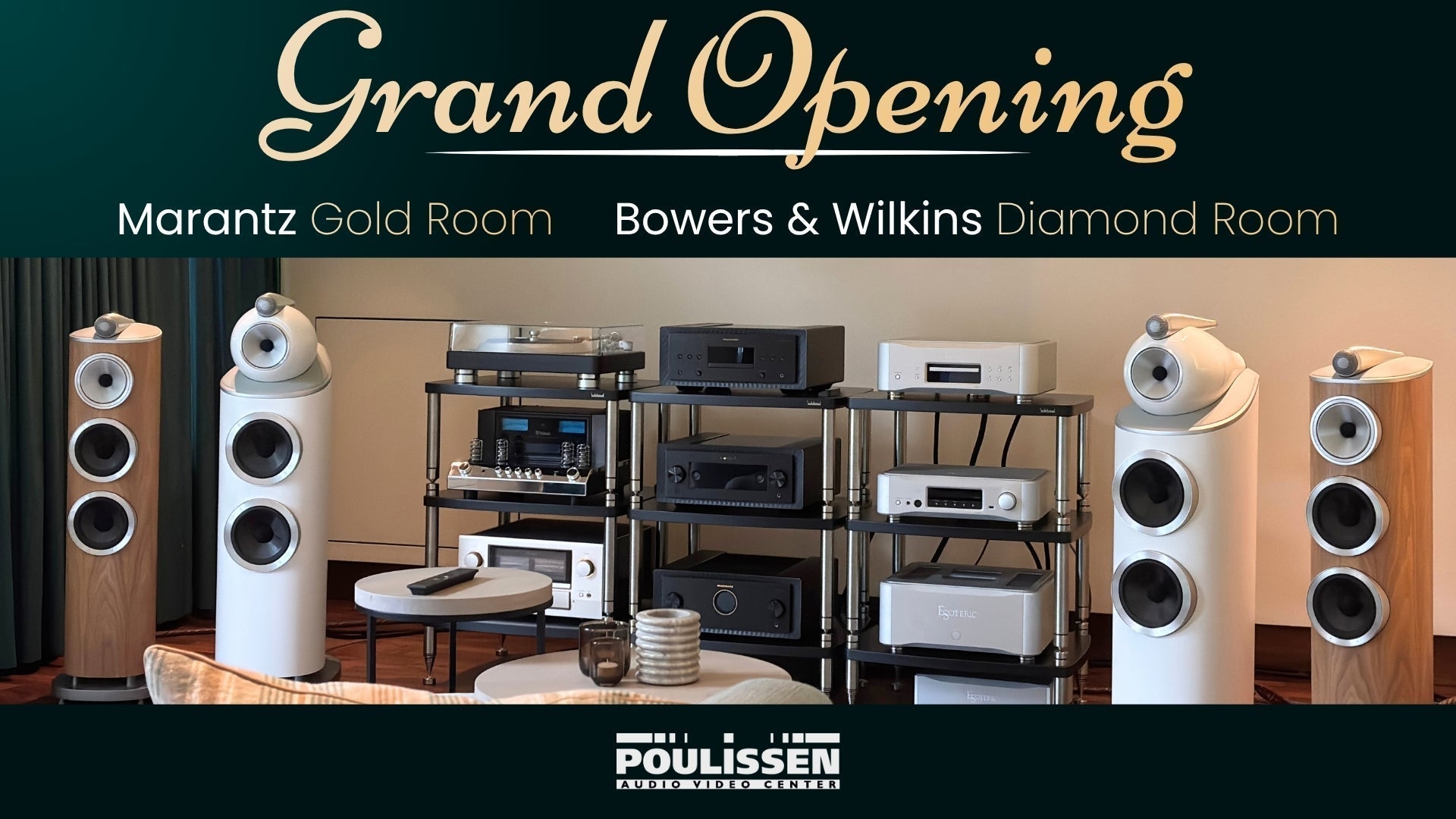 Drie unieke presentaties – opening Bowers & Wilkins Diamond Room