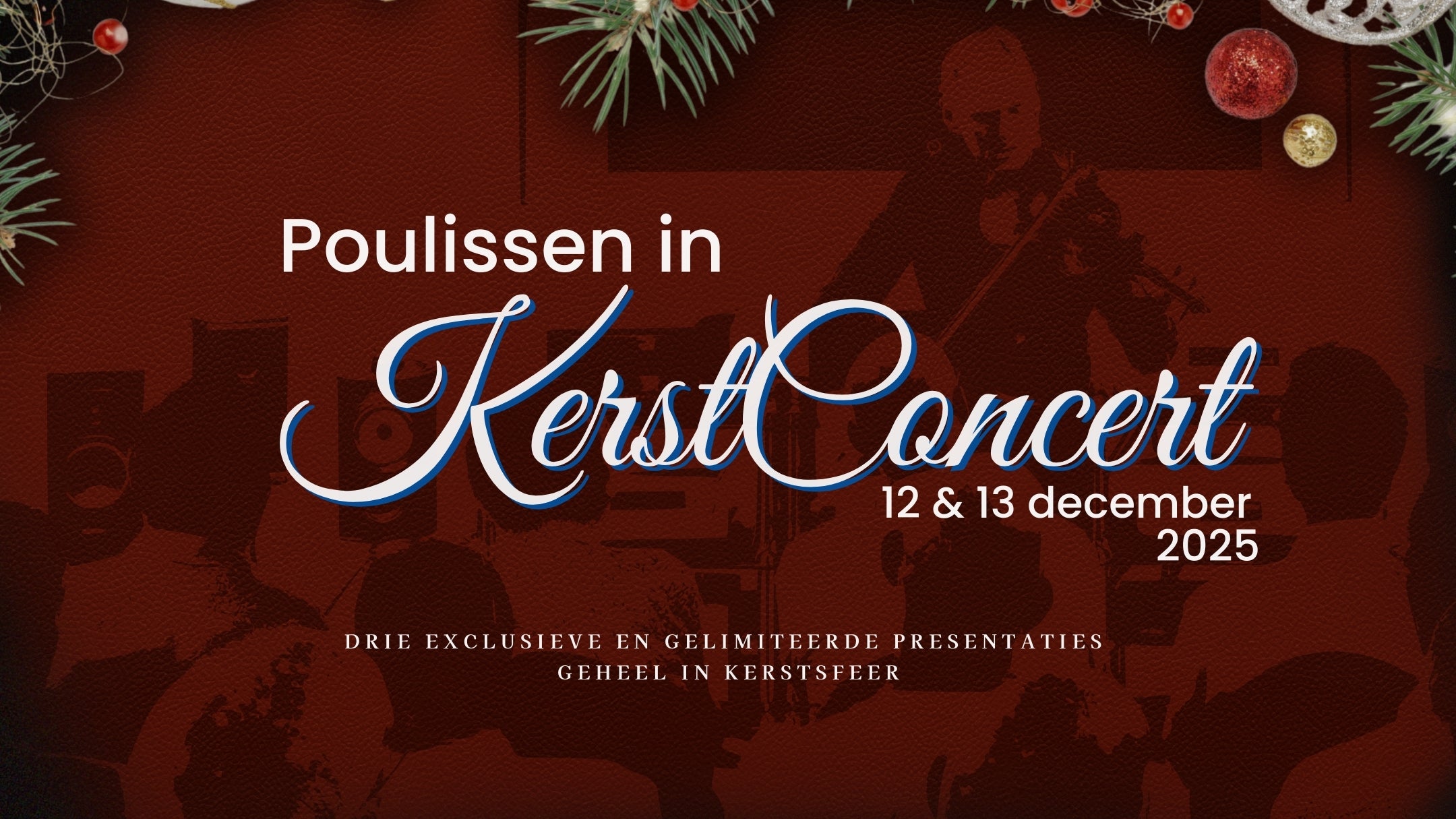 Poulissen in Kerstconcert - 12 & 13 december