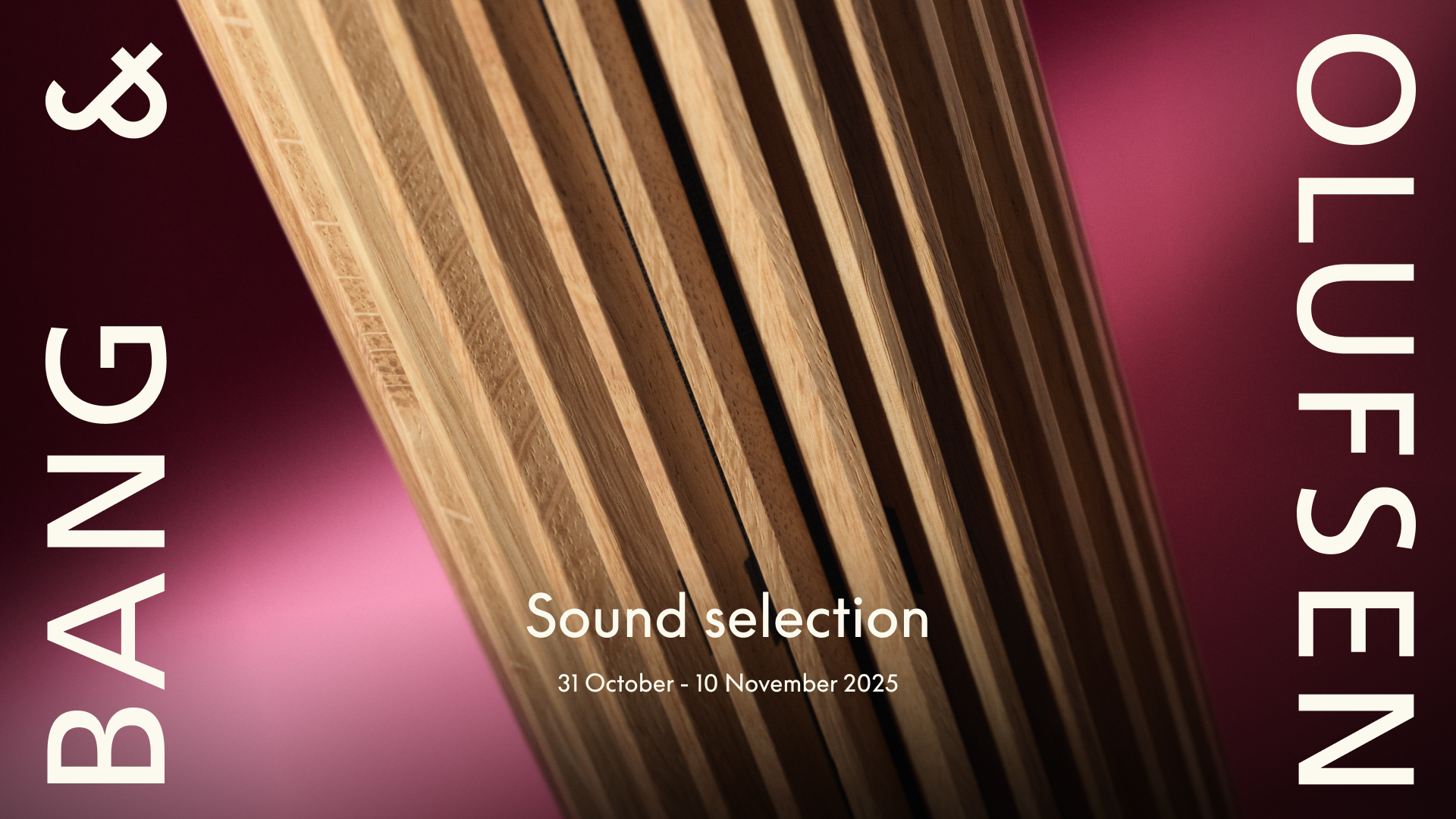 Sound Selection Days - Aanbiedingen bij Bang & Olufsen