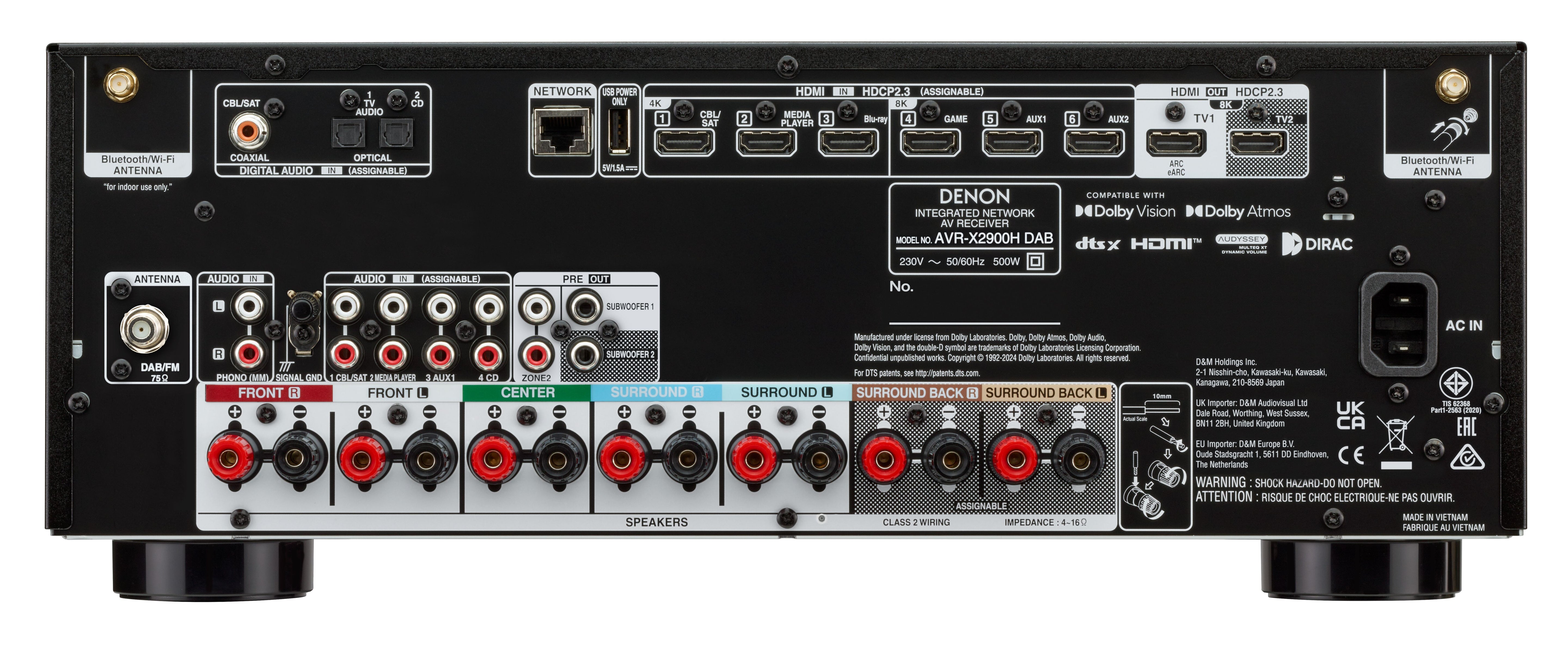 AVR-X2900HDAB