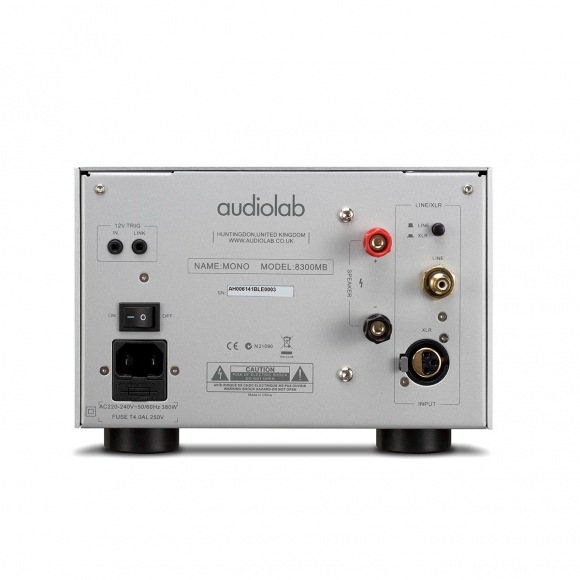 Audiolab 8300MB aansluitingen