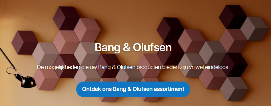 Bang & Olufsen product assortiment