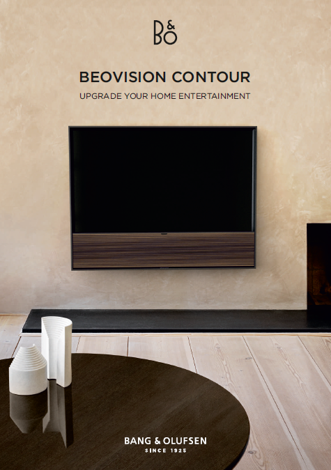 Bang & Olufsen Beovision contour banner