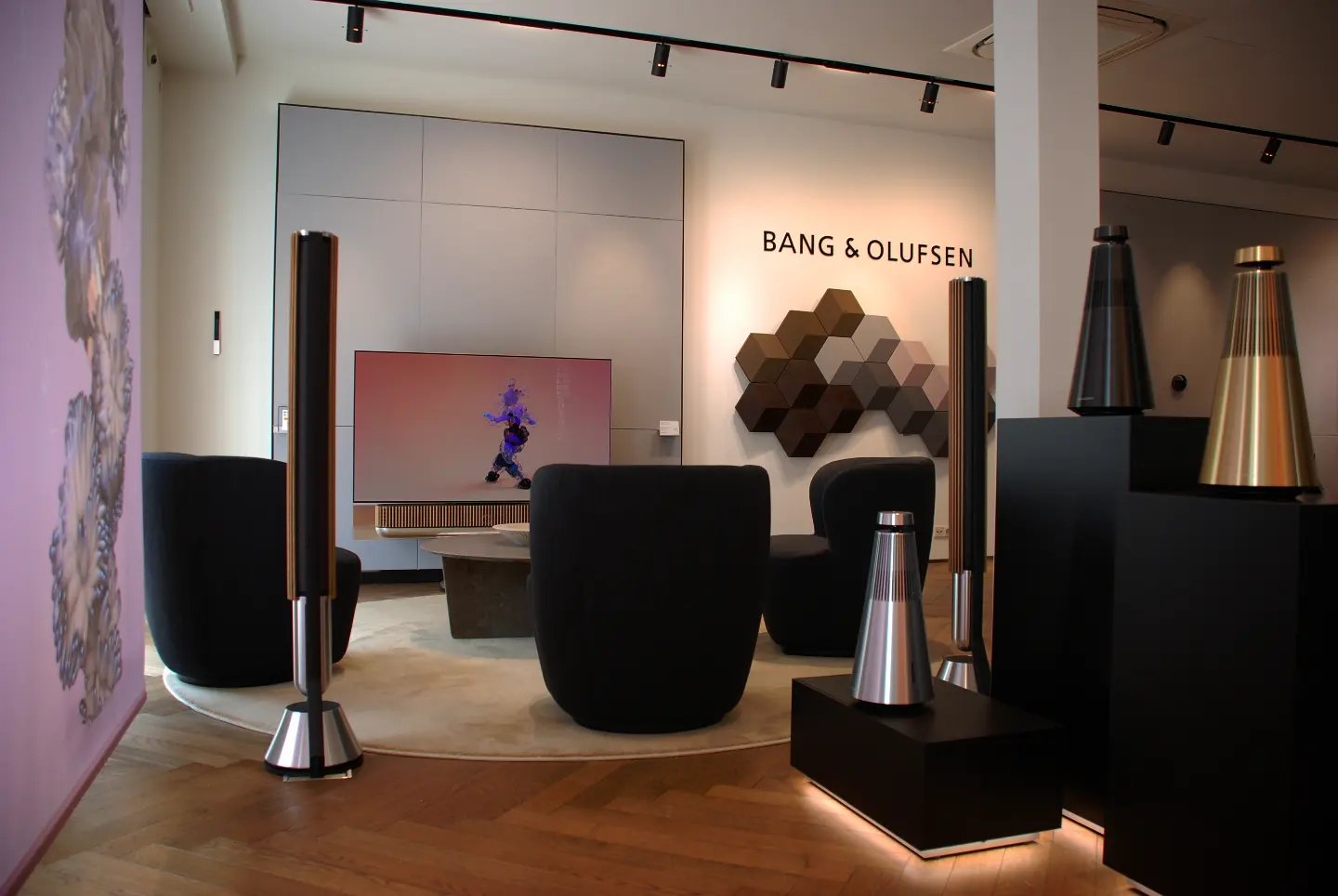 Nieuwe Bang & Olufsen showroom Poulissen