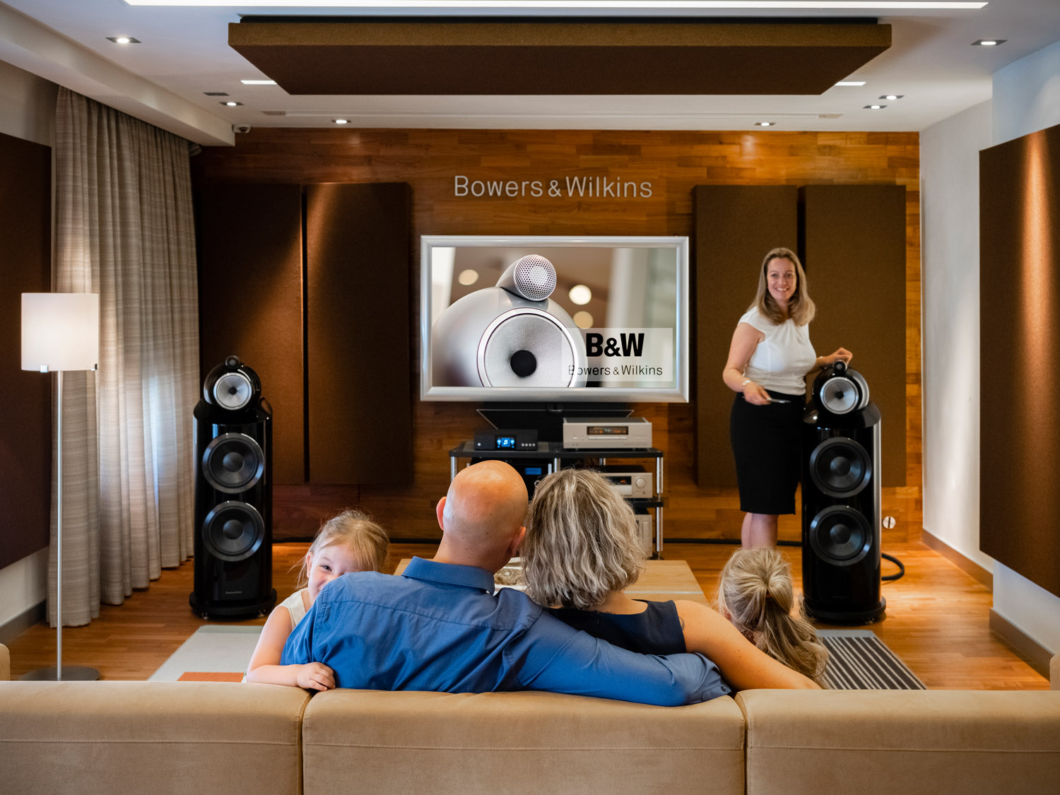 Bowers & Wilkins 800 Diamond room bij Poulissen Roermond