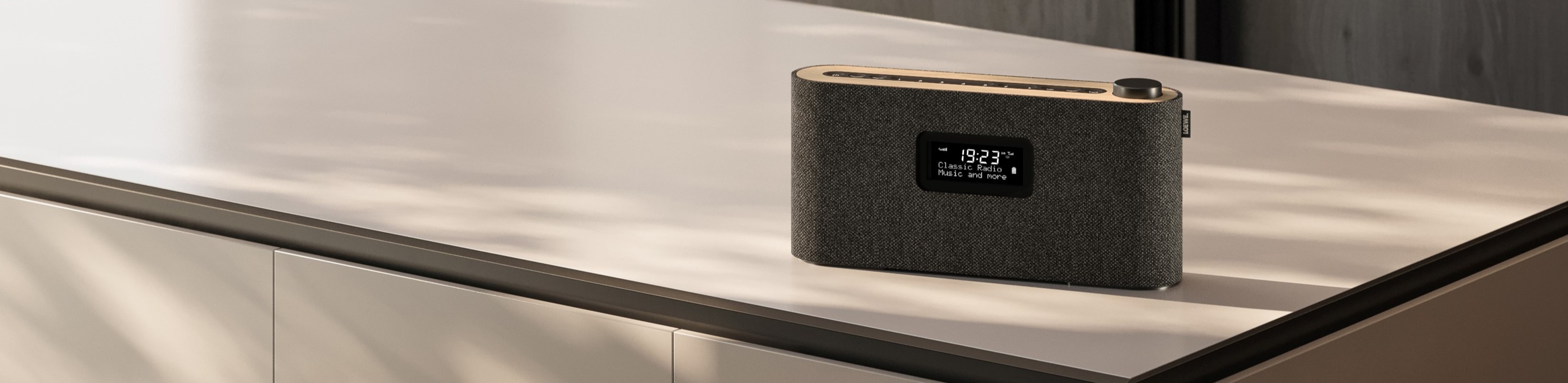 Loewe radio.frequency footer