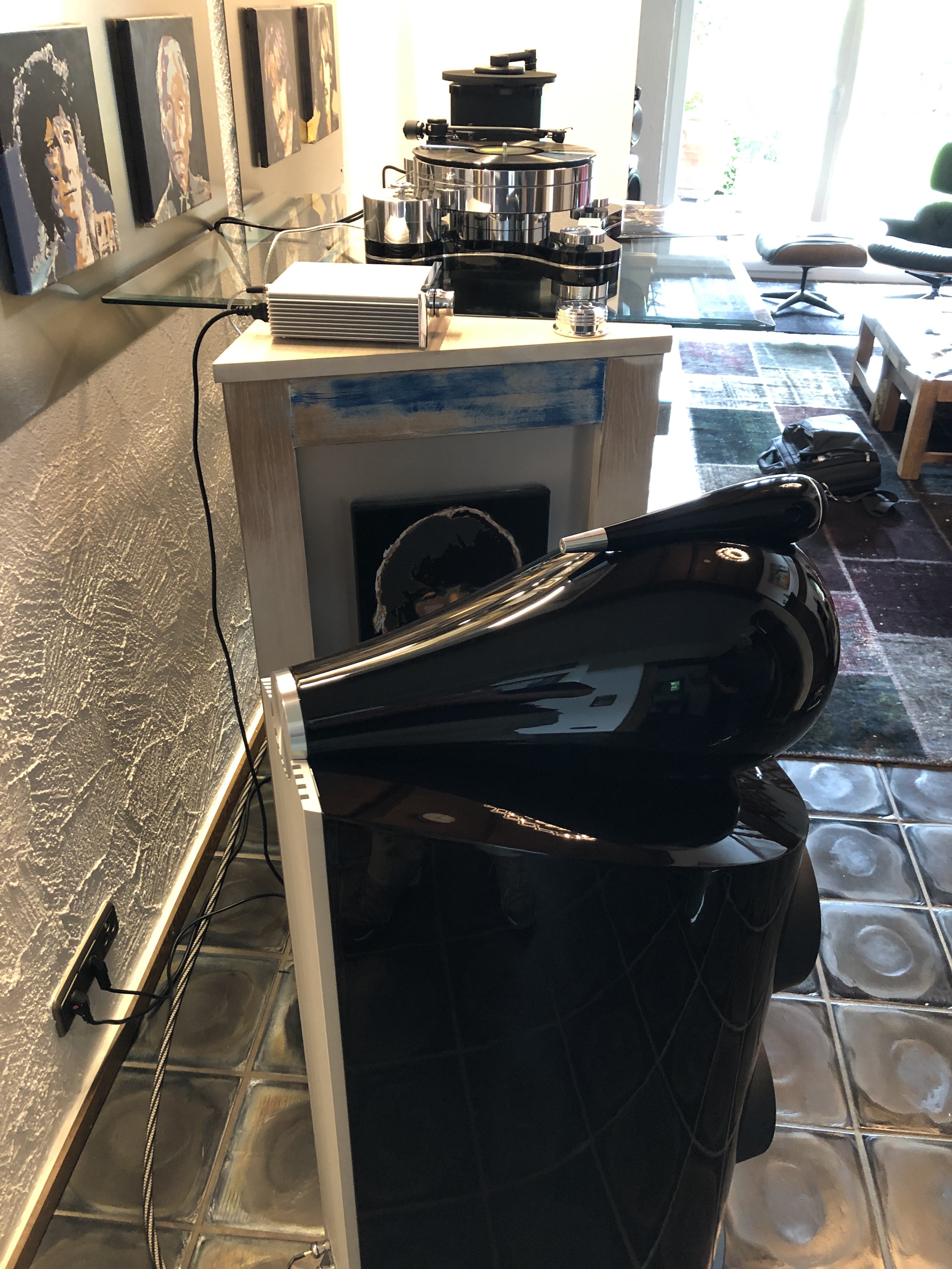 Transrotor platenspeler, Watson’s Record Cleaning Machine en Bowers & Wilkins 800D3