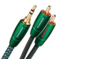 Audioquest Evergreen RCA cinch 3,5mm jack cable kabel
