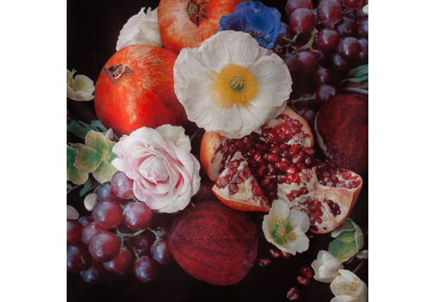 Venusian Kitchen Akoestisch Wandkleed - Pomegranate - 100 x 130 cm