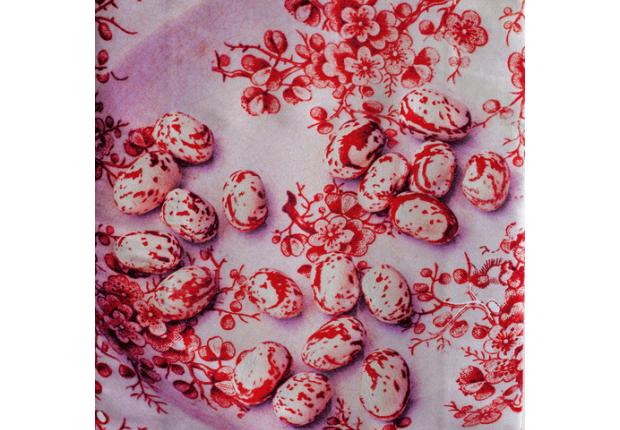 Venusian Kitchen Akoestisch Wandkleed - Symphony in - Red 76 x 100 cm