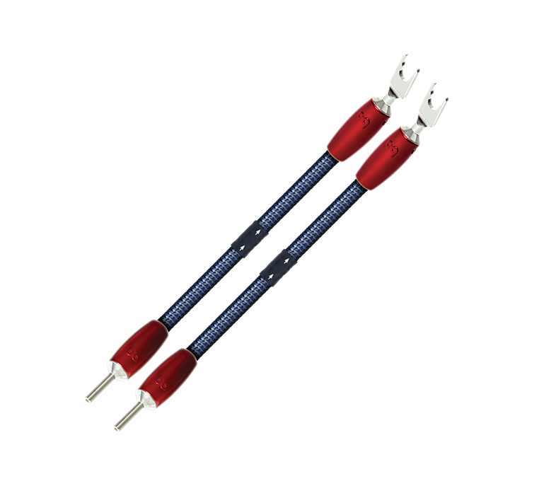 Audioquest BiWire Jupiter Banana > Spades Silver