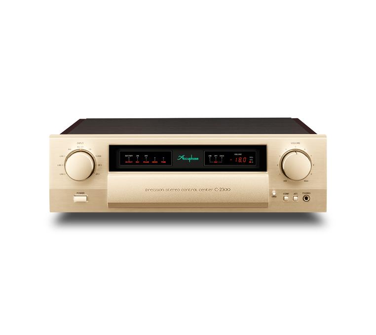 Accuphase C-2300 analoog regelcentrum